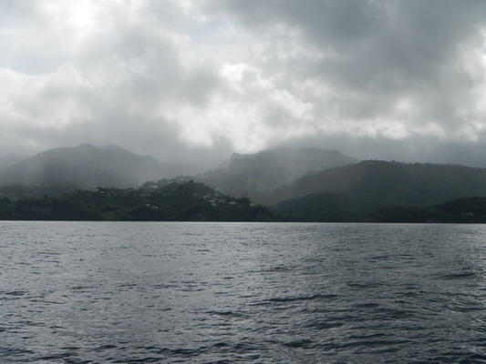 côte nord ouest de Grenade